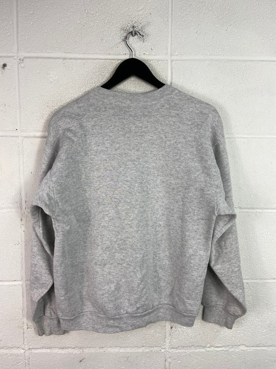 VTG Disney Mickey Mouse Heather Grey Crewneck Sz M