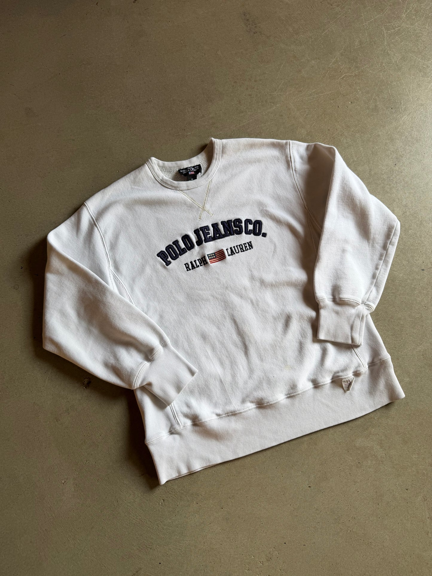 VTG Polo Jeans Co Ralph Lauren Sweatshirt Sz M