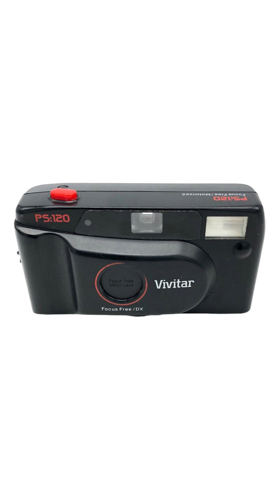 Vivitar PS:120 35mm Point & Shoot Film Camera