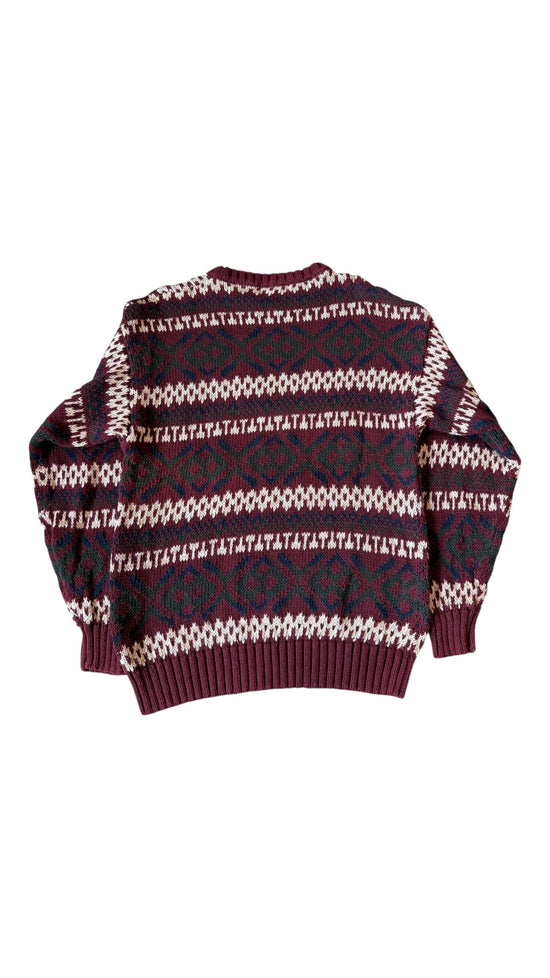 VTG American Outpost Knit Sweater Sz L
