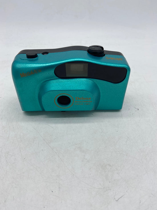 Vintage MegaView Turquoise Deluxe 35MM Compact Film Camera