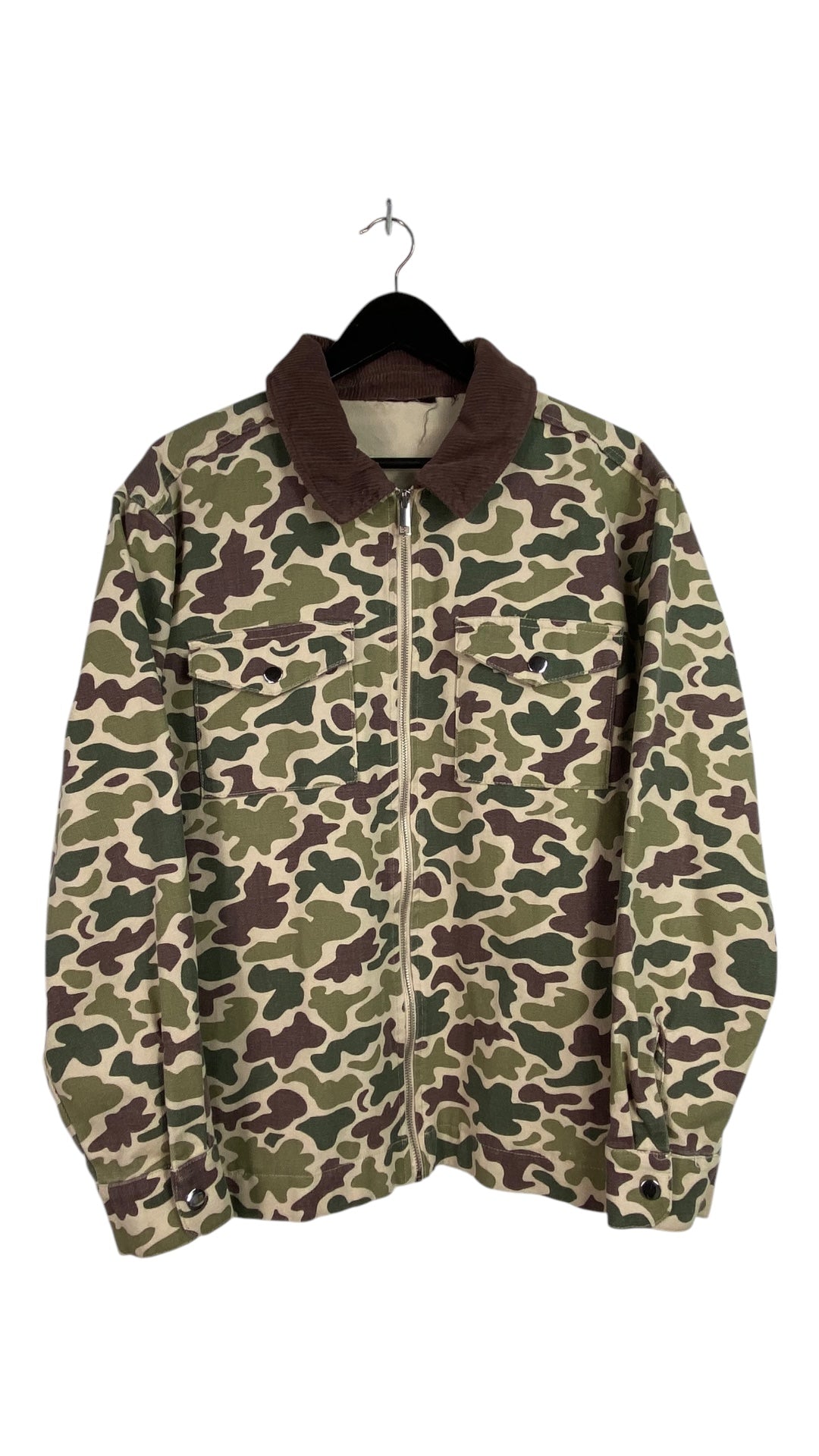 Y2K Camo Duck Work Jacket Sz L