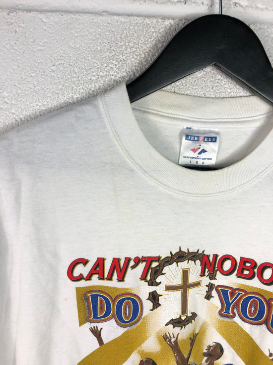 VTG "Cant Nobody Do You Like Jesus" Tee Sz L