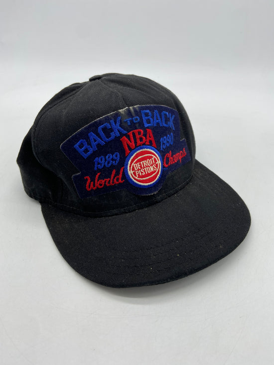 VTG Detroit Pistons 1990 B2B Champion Snapback