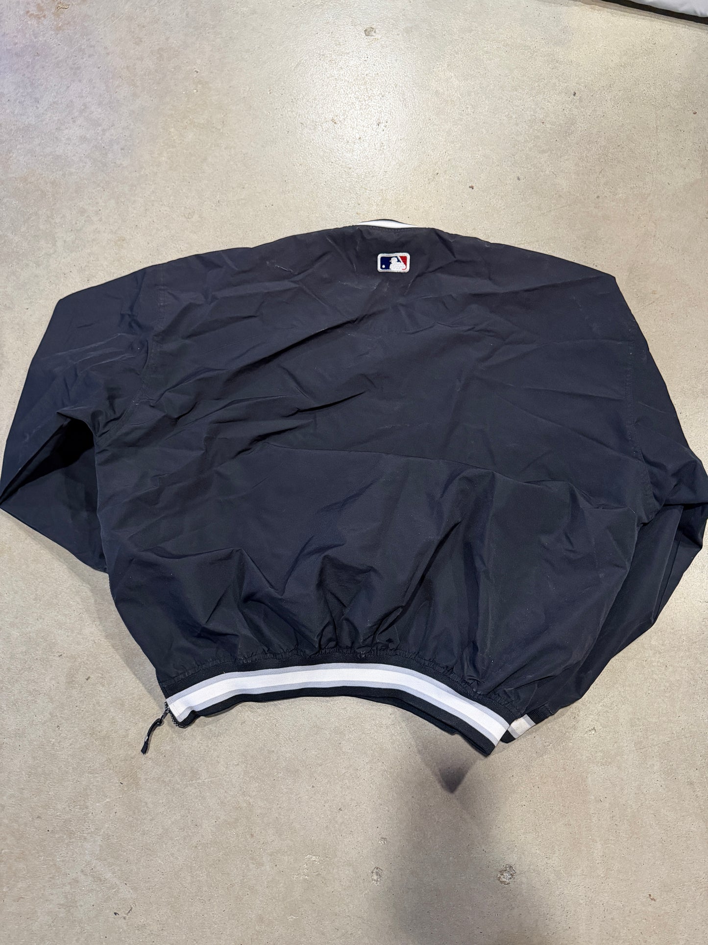 VTG 90s Starter White Sox Pullover Jacket Sz XL