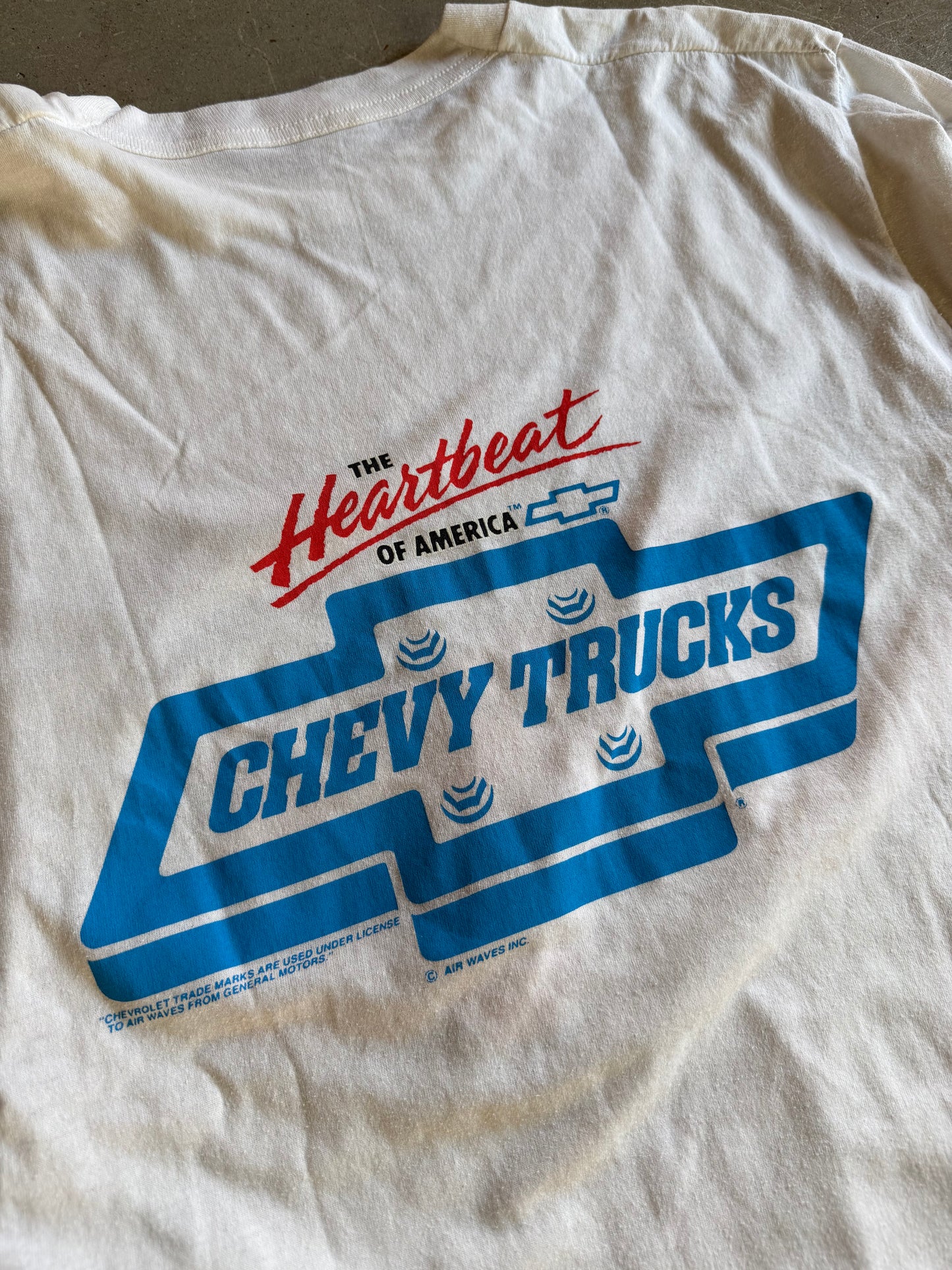 VTG Chevy Trucks Country Cruising Tee Sz L