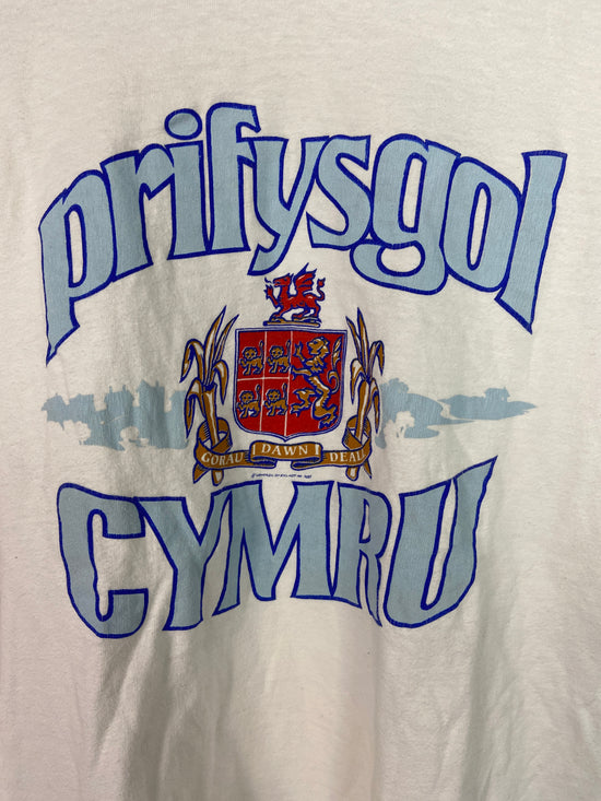 VTG Prifysgol Cymru University of Wales LS Tee Sz M