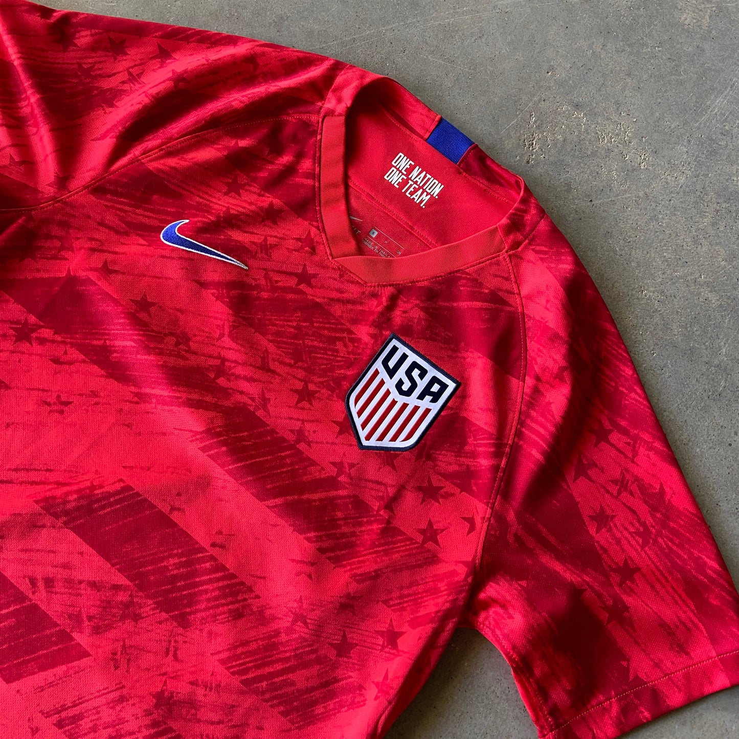 Nike Mens United States National Team Soccer Kit Jersey Sz Med