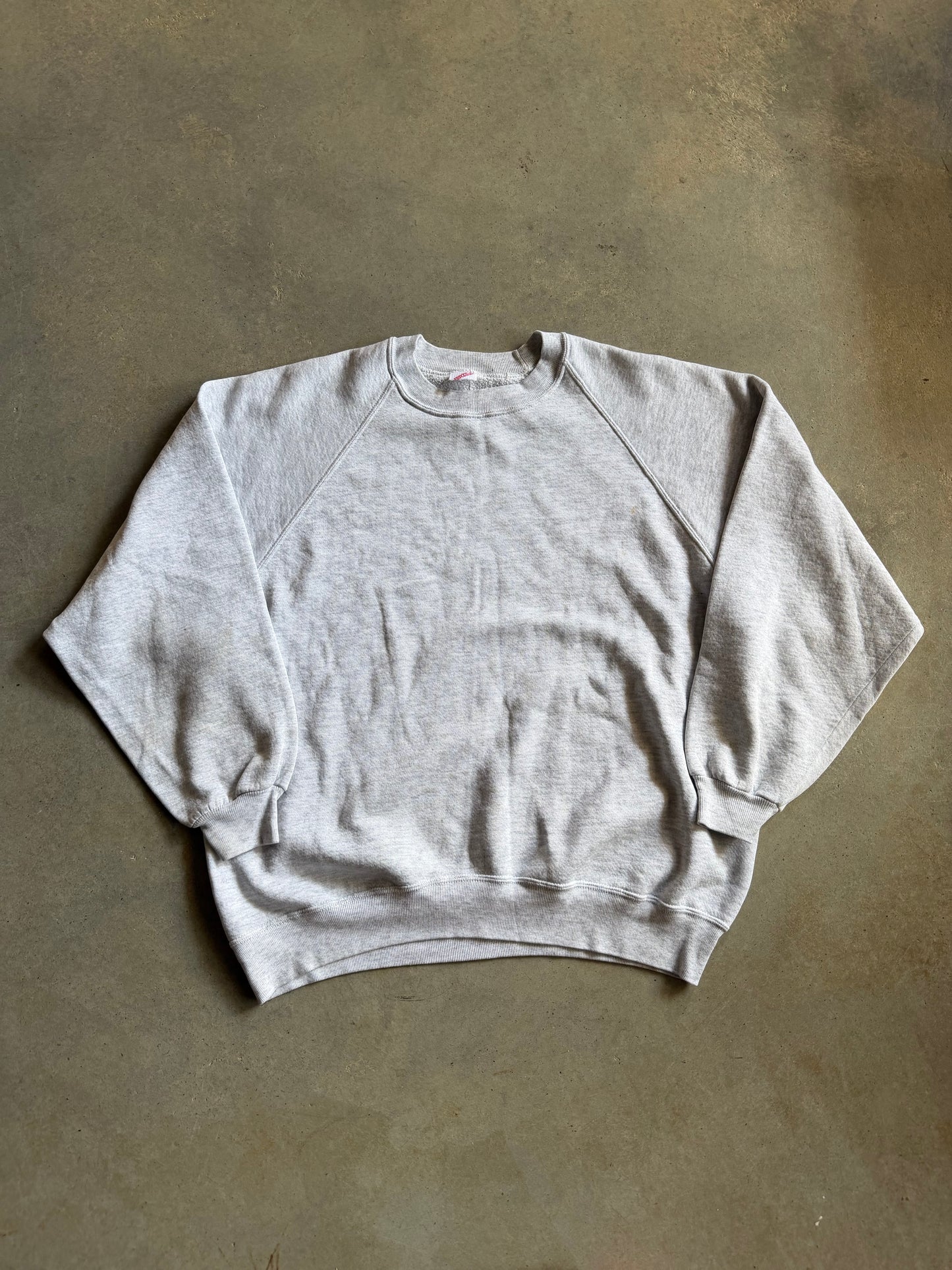 VTG Jerzees Gray Sweatshirt Sz XL