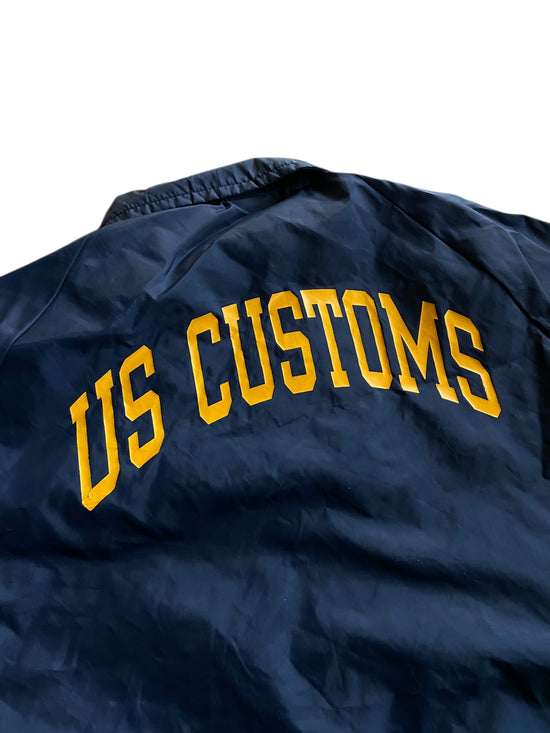 VTG Champion US Customs Coach Jacket Sz L