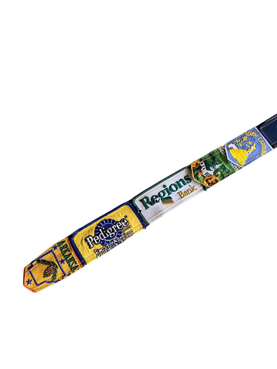 david turner Duster CRUST SOUVENIR BELT Sz 38