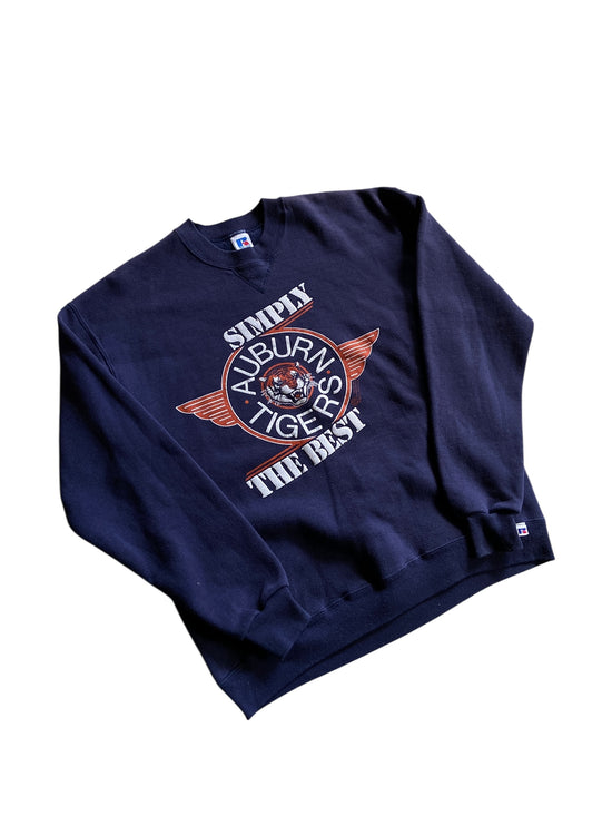 VTG Auburn Tigers Simply the Best Crewneck Sweater L