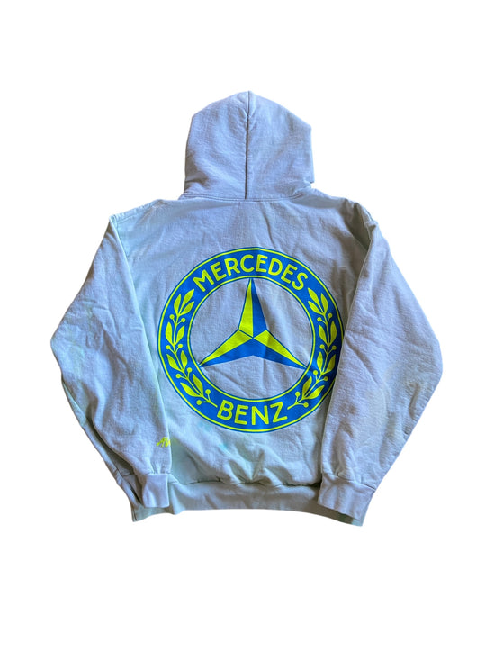 AWGE x Mercedes Benz Dyed Hooded Sweatshirt Sz XL