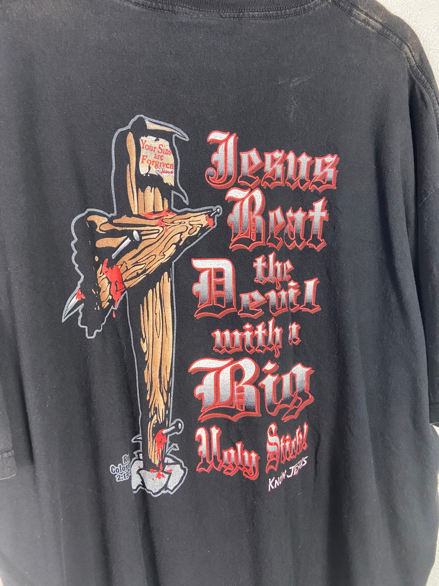 VTG "Know Jesus" T-Shirt Sz XXL