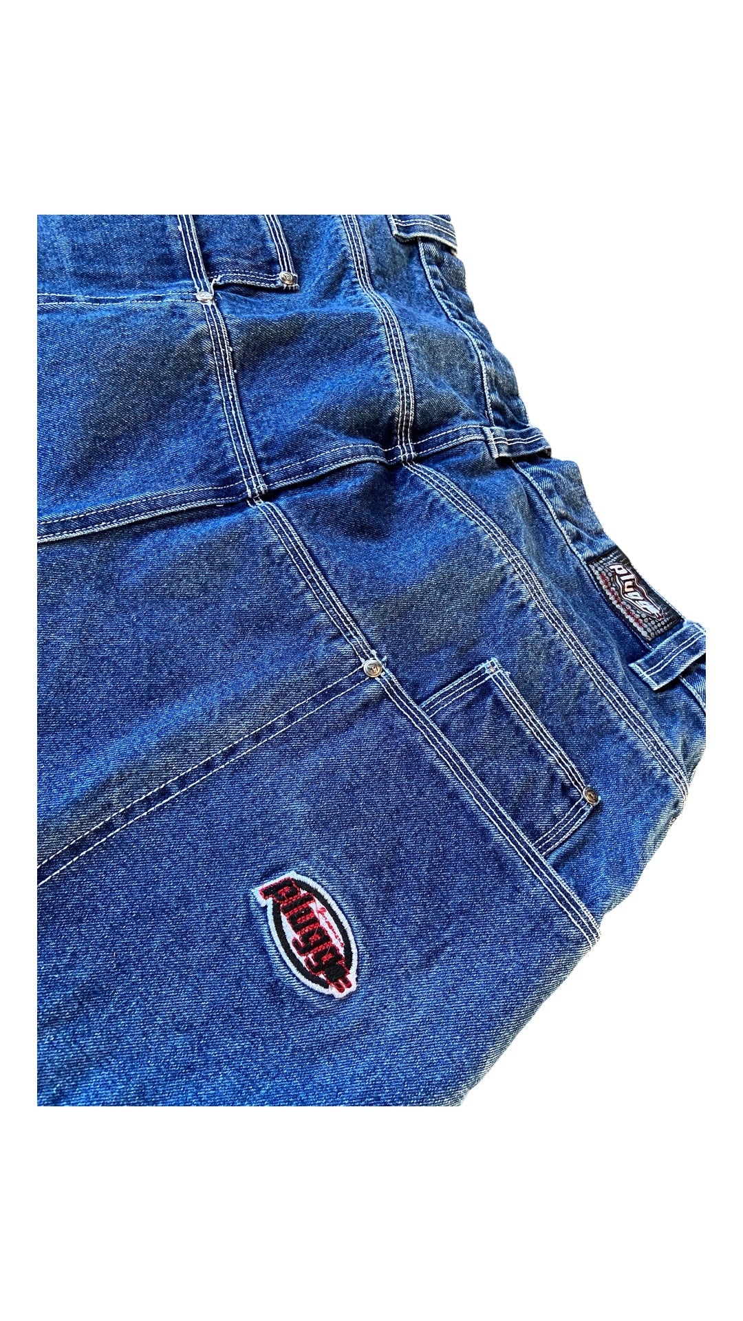 VTG Plugg Skater Jnco Style Jeans Sz 36x32