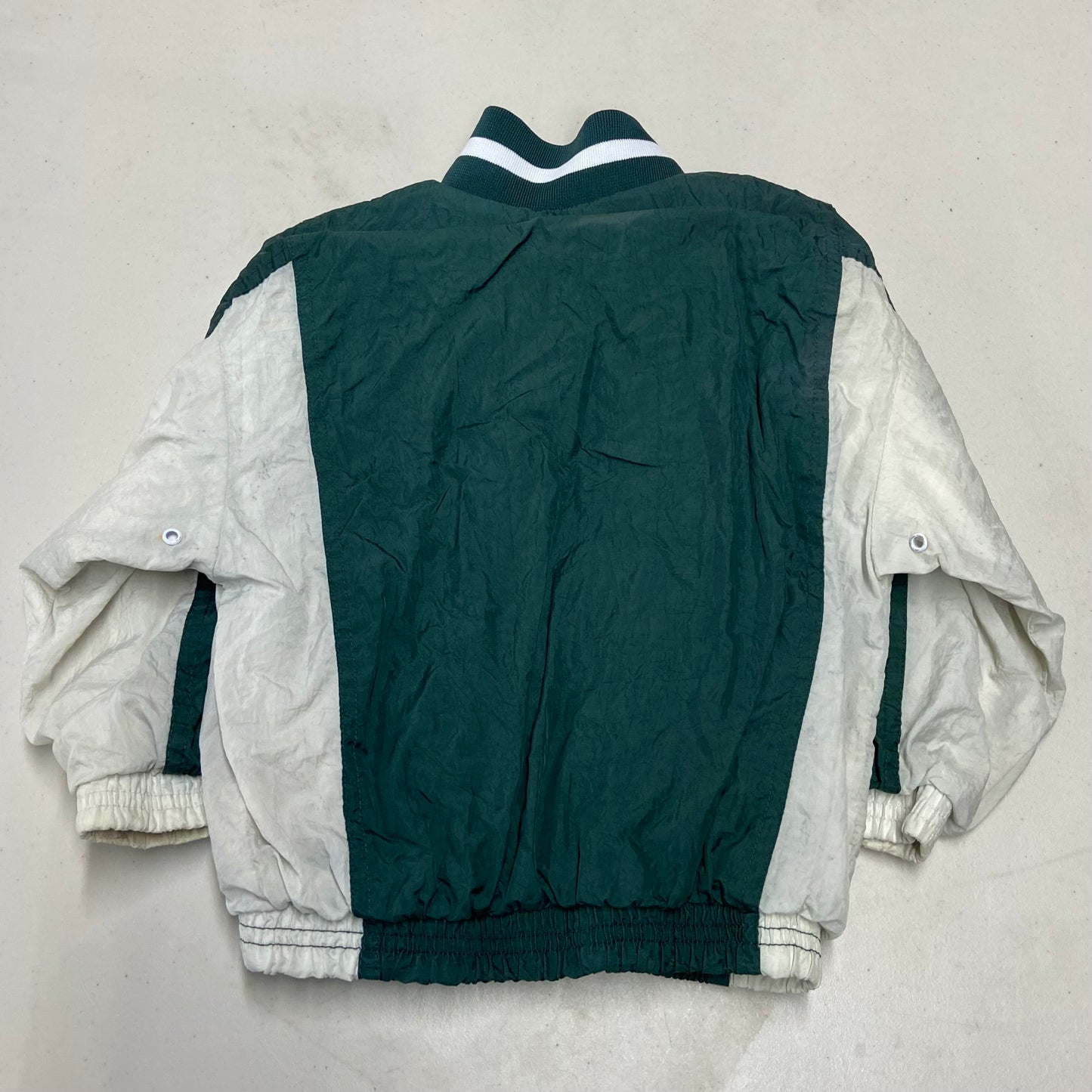 VTG Toddler 90s Midnight Green Windbreaker Jacket Sz 4T