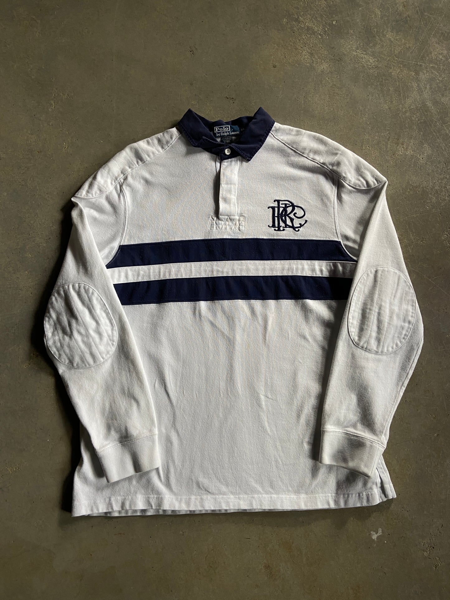 VTG Polo Ralph Lauren Rugby Shirt Sz XL