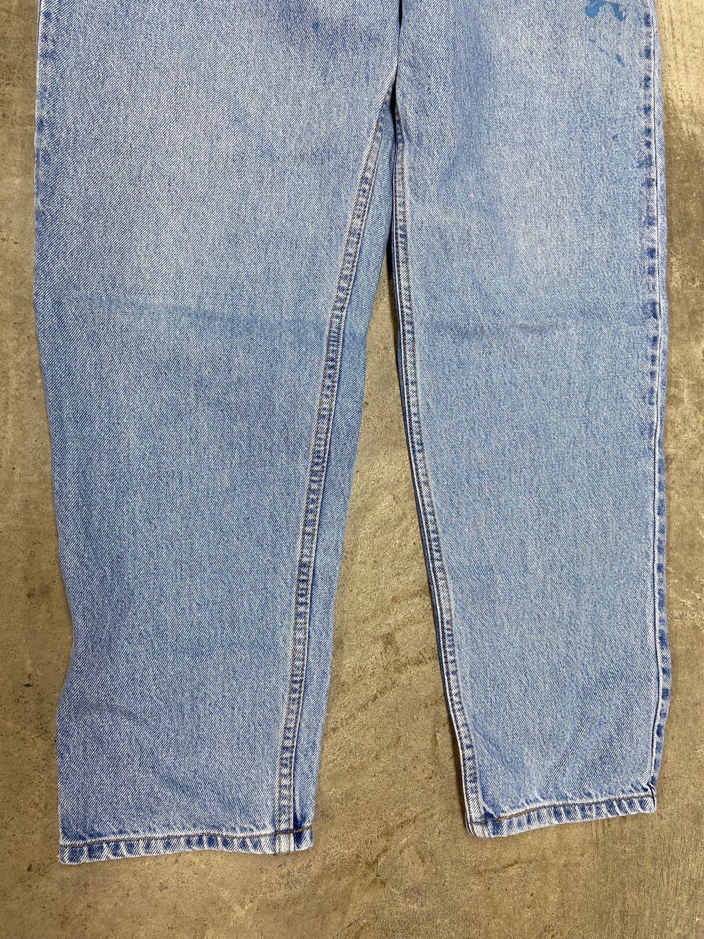 VTG Levi's Orange Tab 550 Blue Denim Jeans Sz 34x30