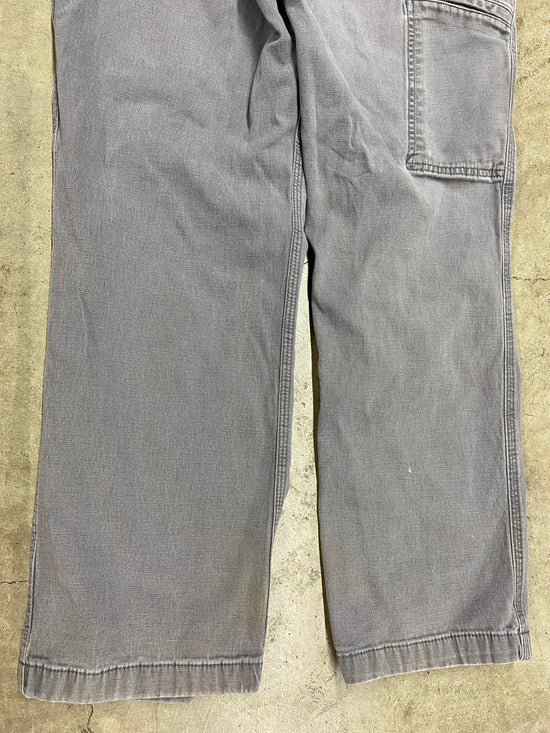 Y2K Carhartt Grey Carpenter Pants Sz 34x30