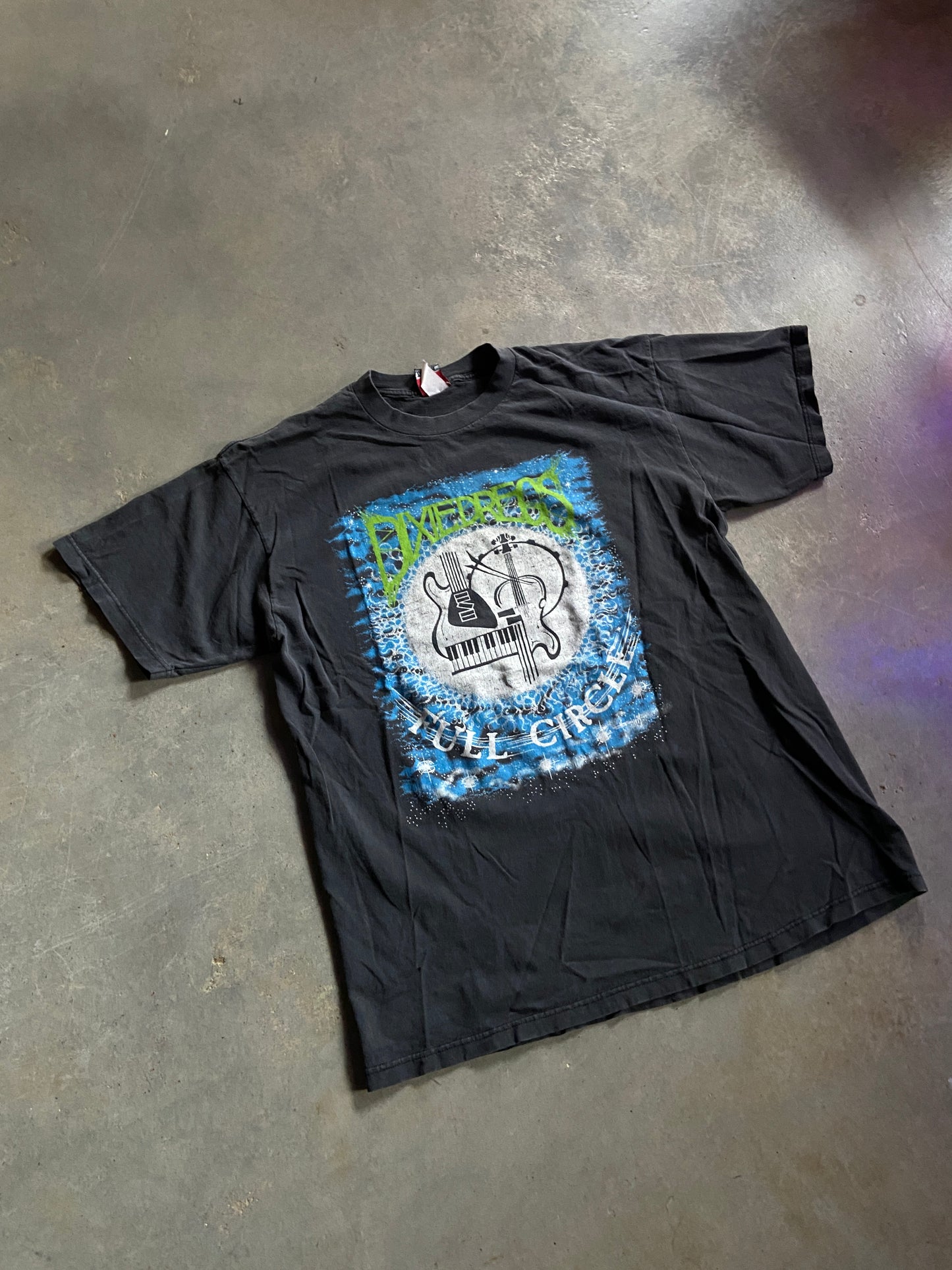 VTG Dixie Dregs Full Circle Giant Tee Sz XL