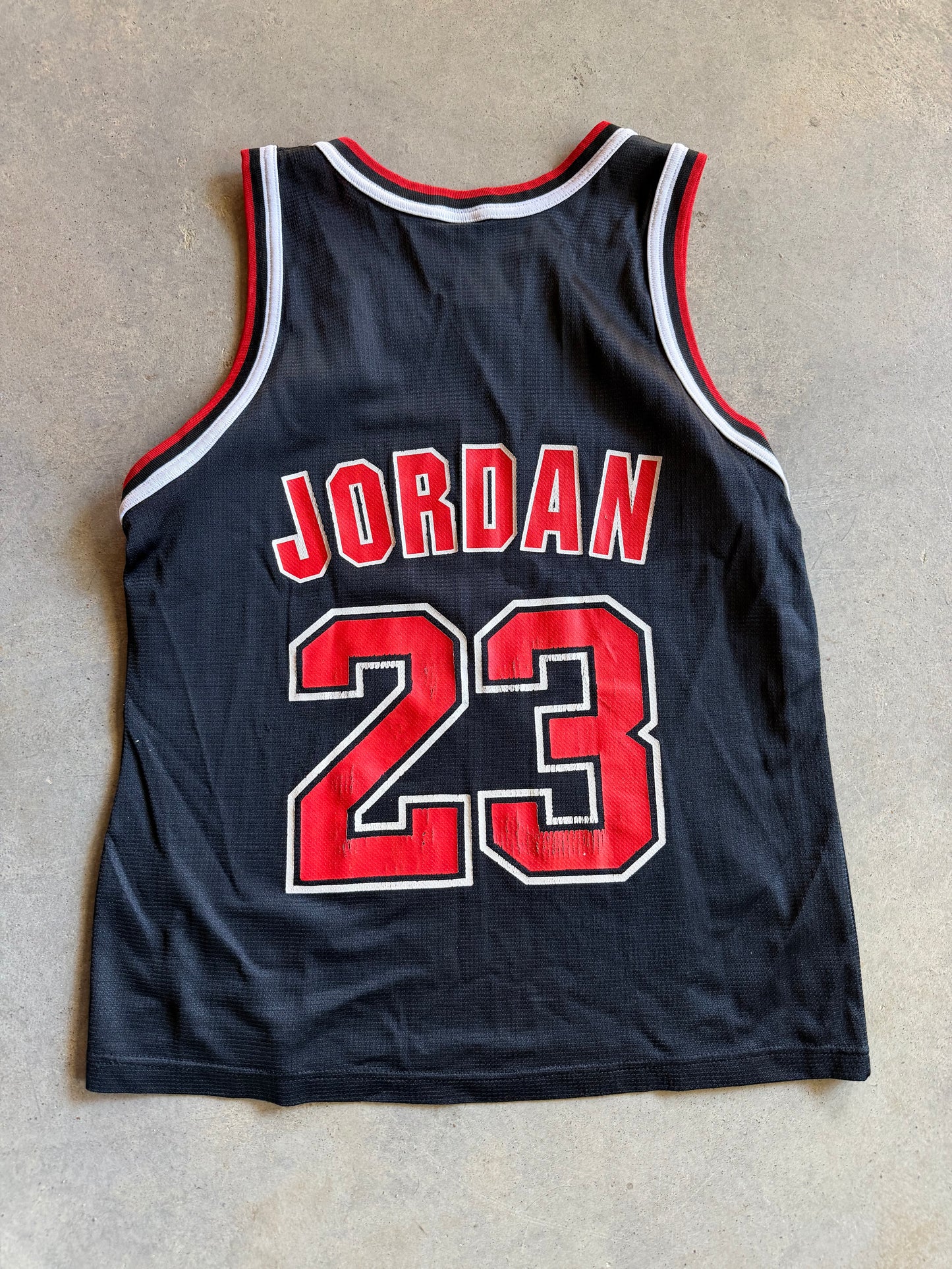 VTG Chicago Bulls Michael Jordan Champion Jersey Sz 40/M