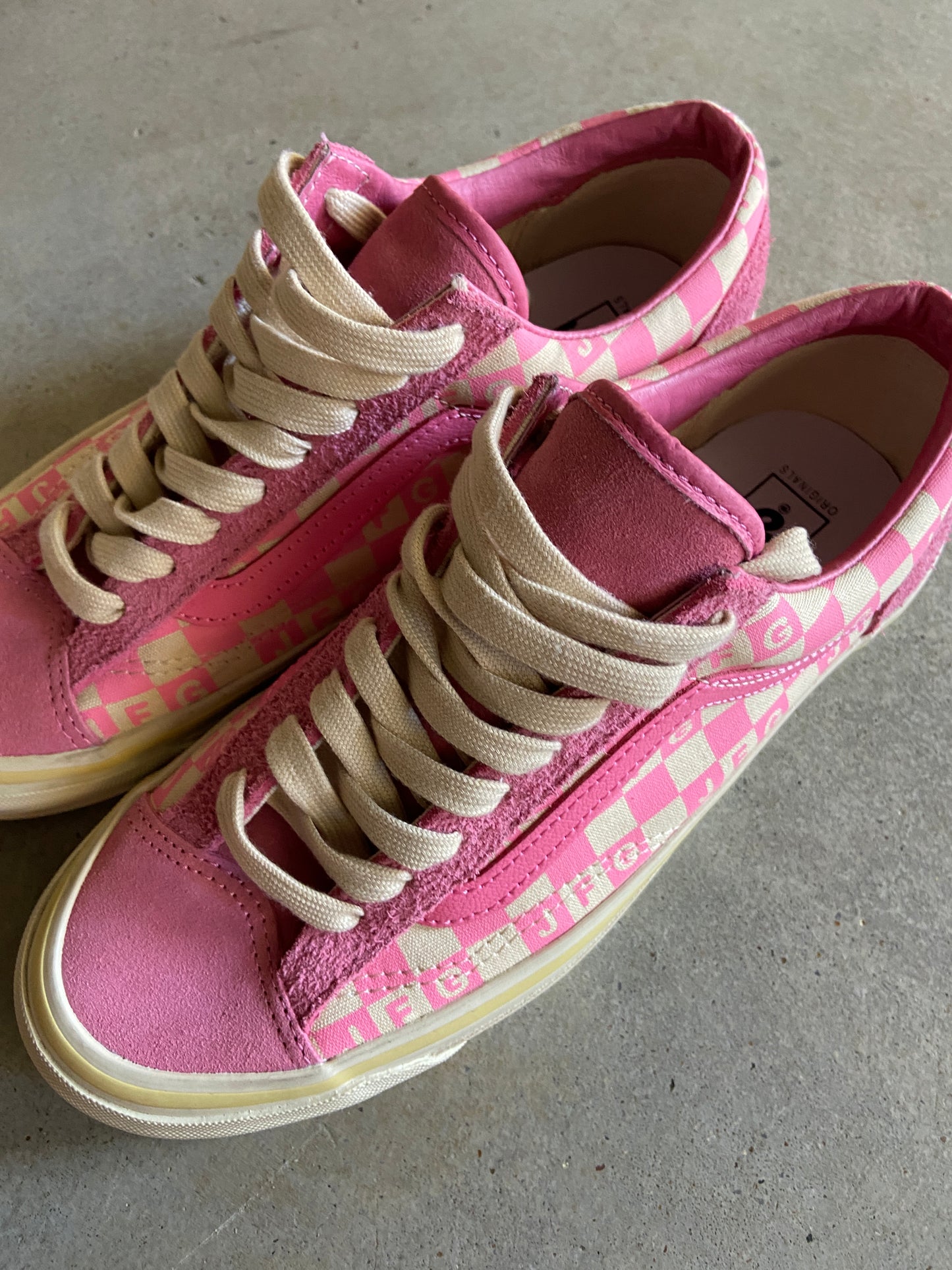 Preowned Vans Joe Freshgoods x OG Style 36 LX 'Honeymoon Stage - Pink' Sz 7.5M