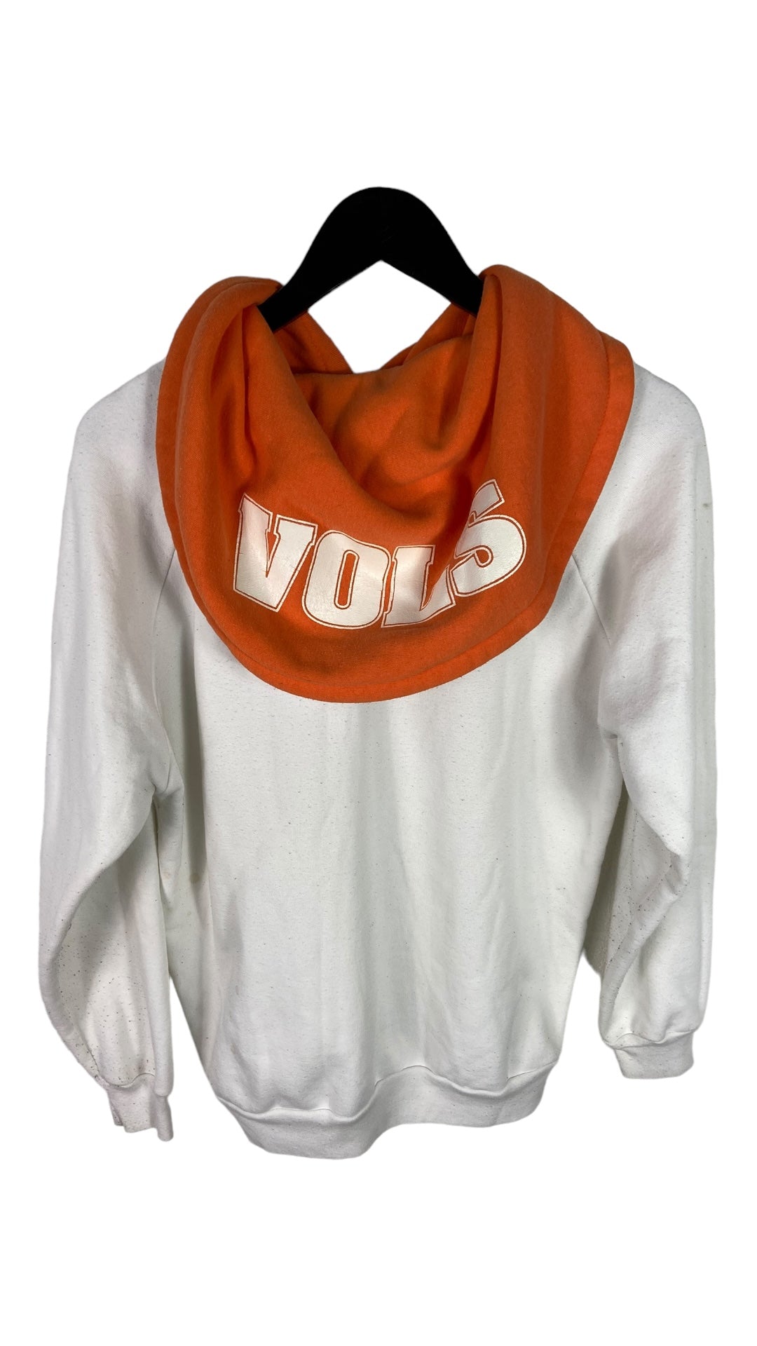 Vtg Tennessee Vols Mock Hood Sweater Sz L