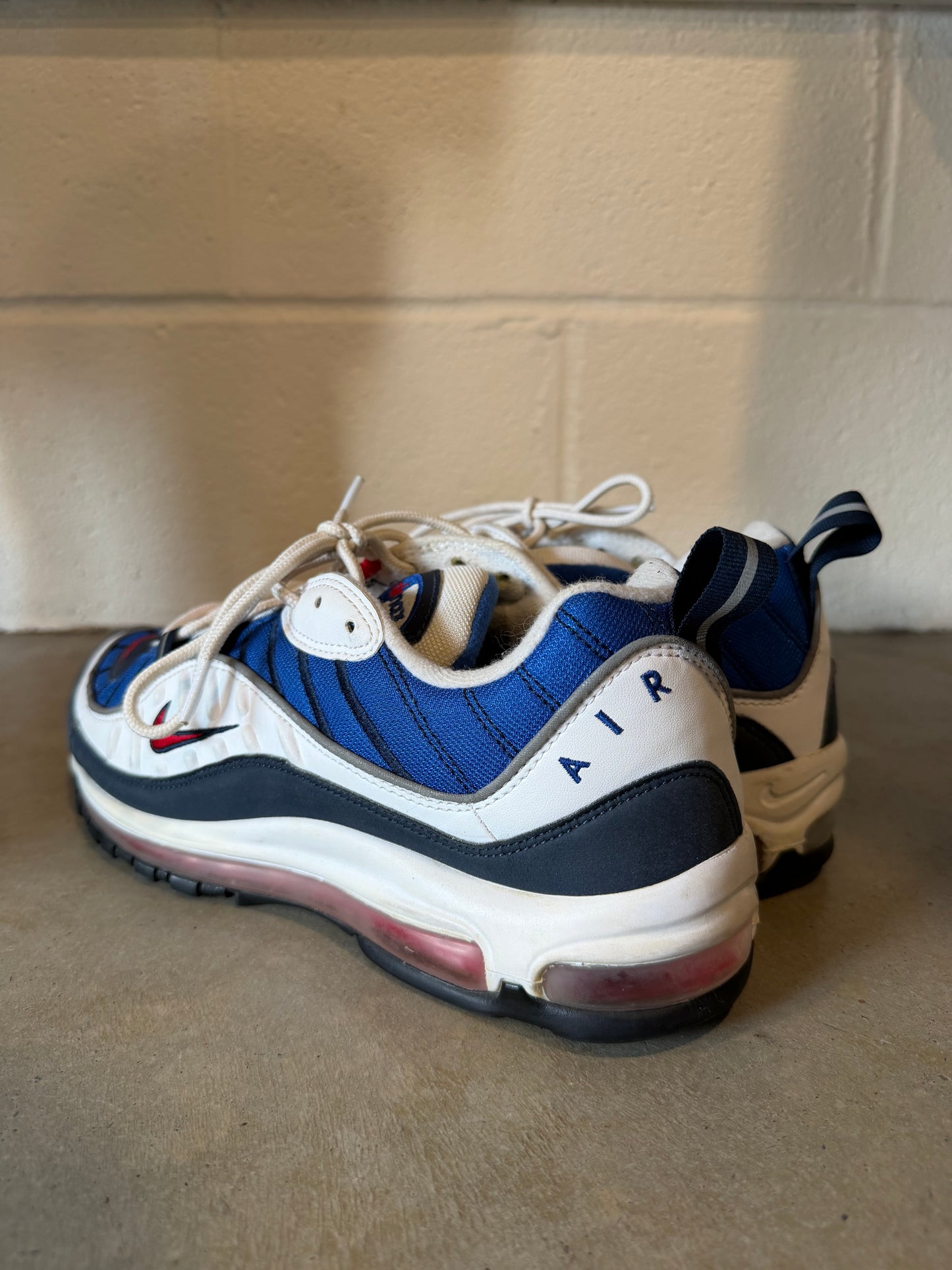 Preowned Nike Air Max 98 Gundam (2018) Sz 11.5M/13W