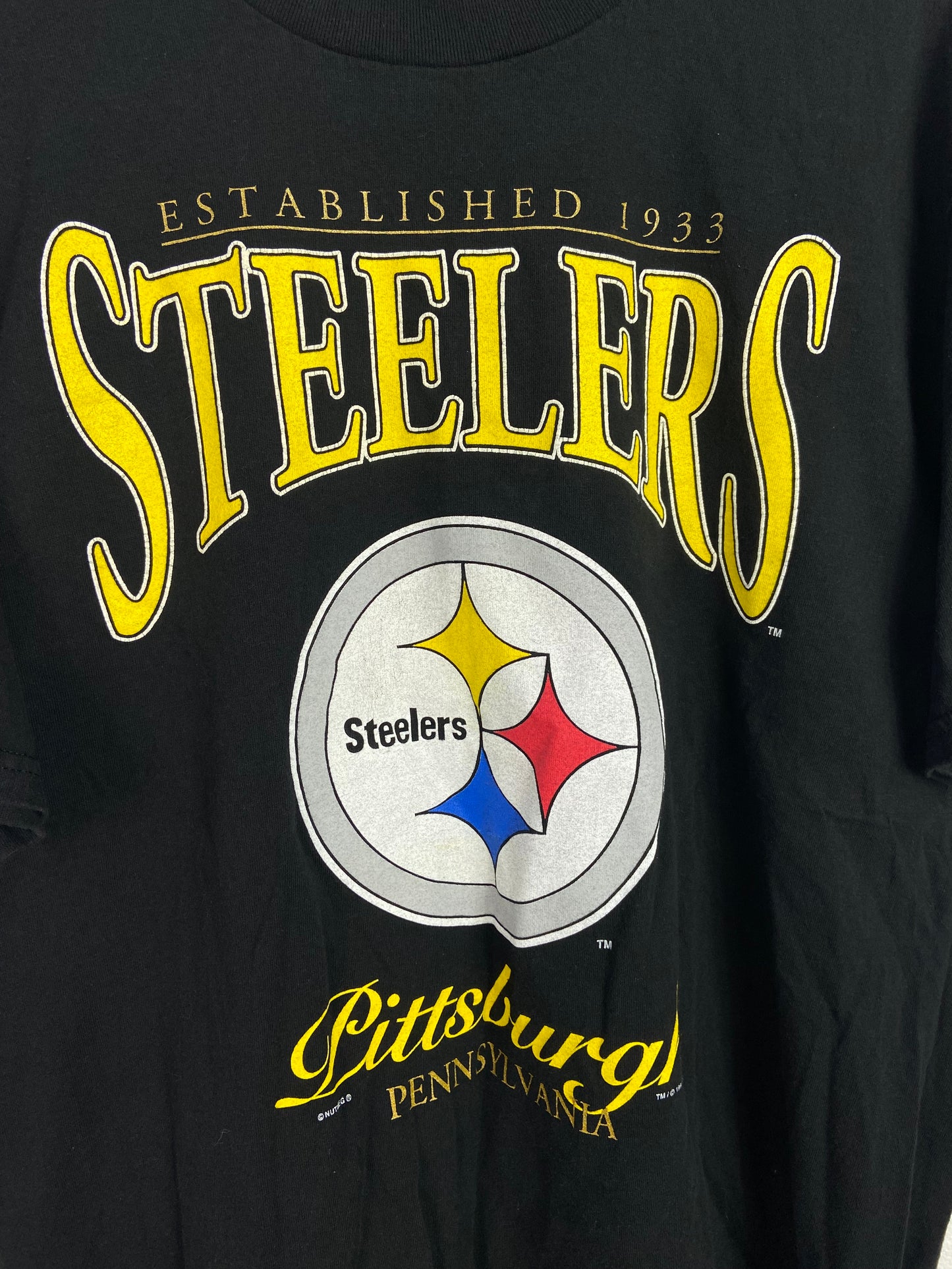 VTG Pittsburgh Steelers Nutmeg '96 Tee Sz L