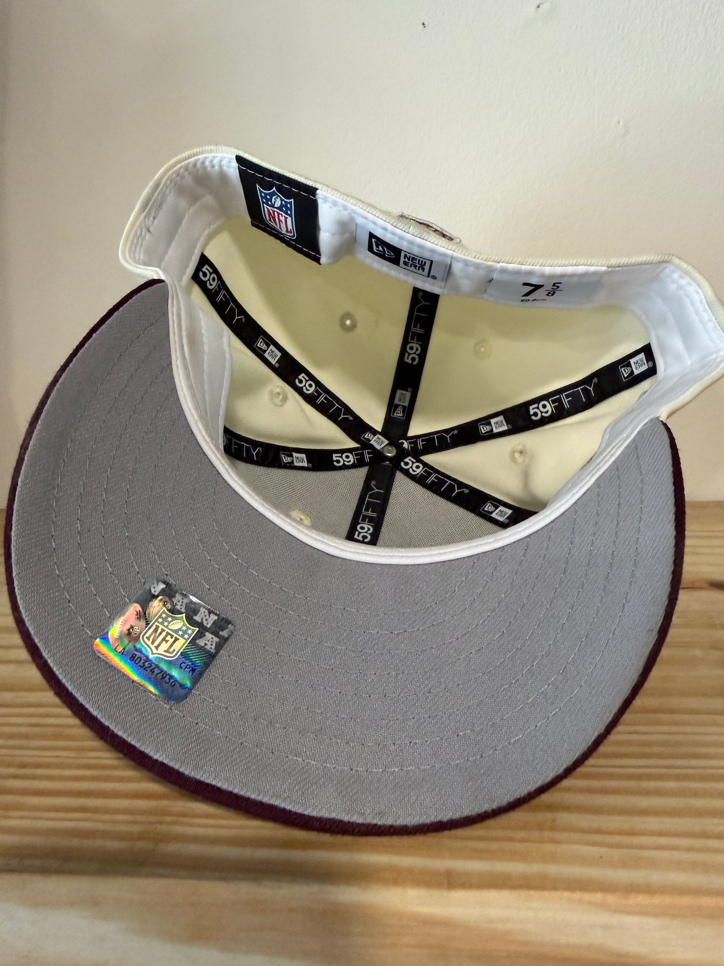 Tennessee Titans 59Fifty Probowl Bronze Fitted Sz 7 5/8