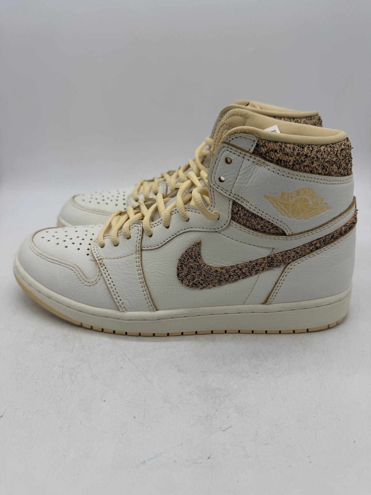 Preowned 2023 Air Jordan 1 Retro High OG Craft 'Vibrations of Naija' Sz 10.5M/12W FD8631-100