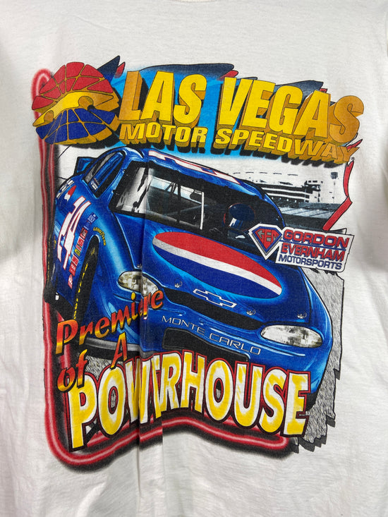 VTG Nascar Las Vegas Motor Speedway Powerhouse Tee Sz L/XL