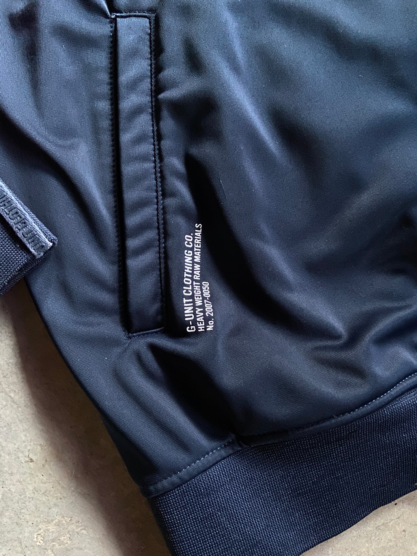 VTG G Unit Striped Track Jacket Sz XL