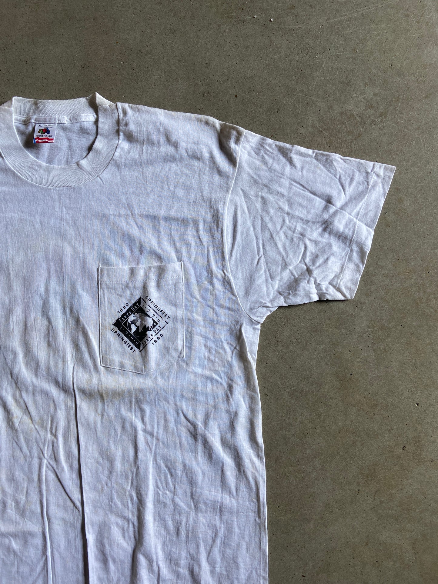 VTG Springfest Earth Day Tee Sz XL