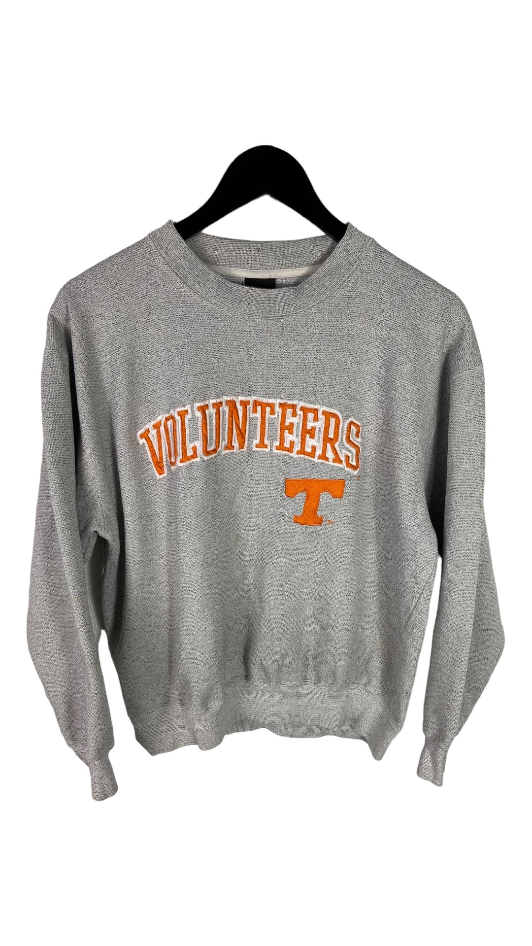 Vtg Tennessee Vols Grey Sweater Sz Large