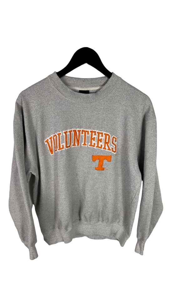 Vtg Tennessee Vols Grey Sweater Sz Large