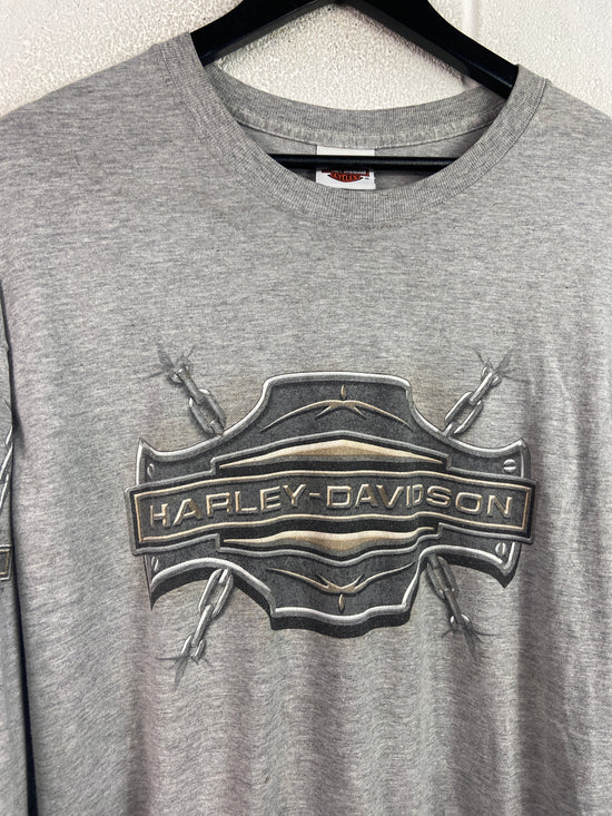 VTG Harley Davidson Chain Longsleeve Sz XL