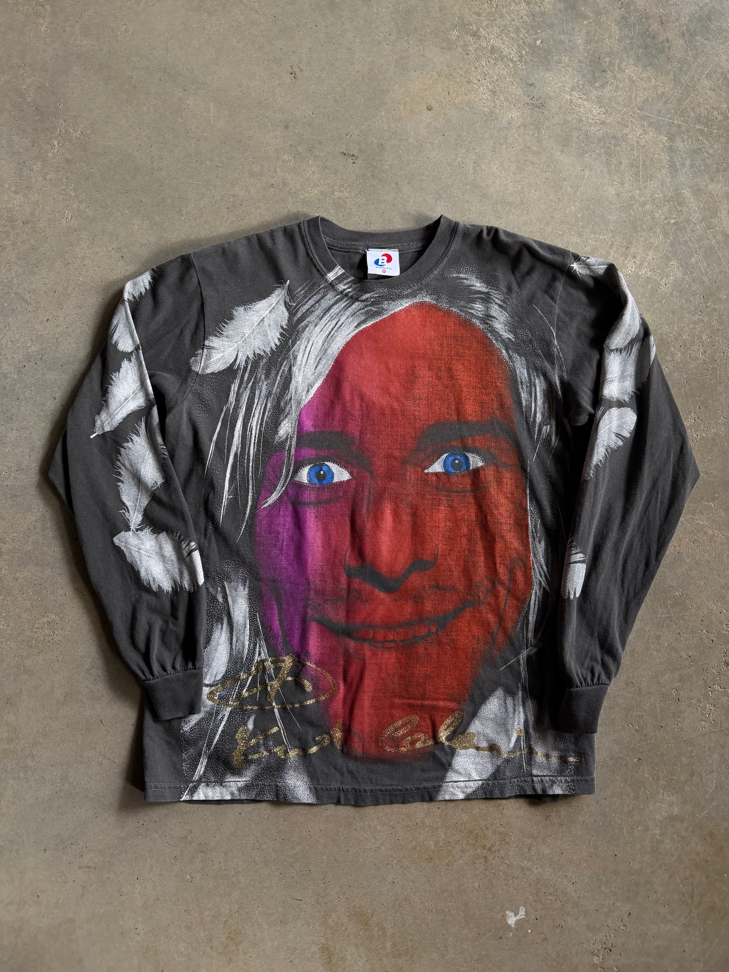 Backstock Co Nirvana Kurt Cobain Orig. Tee Sz Med