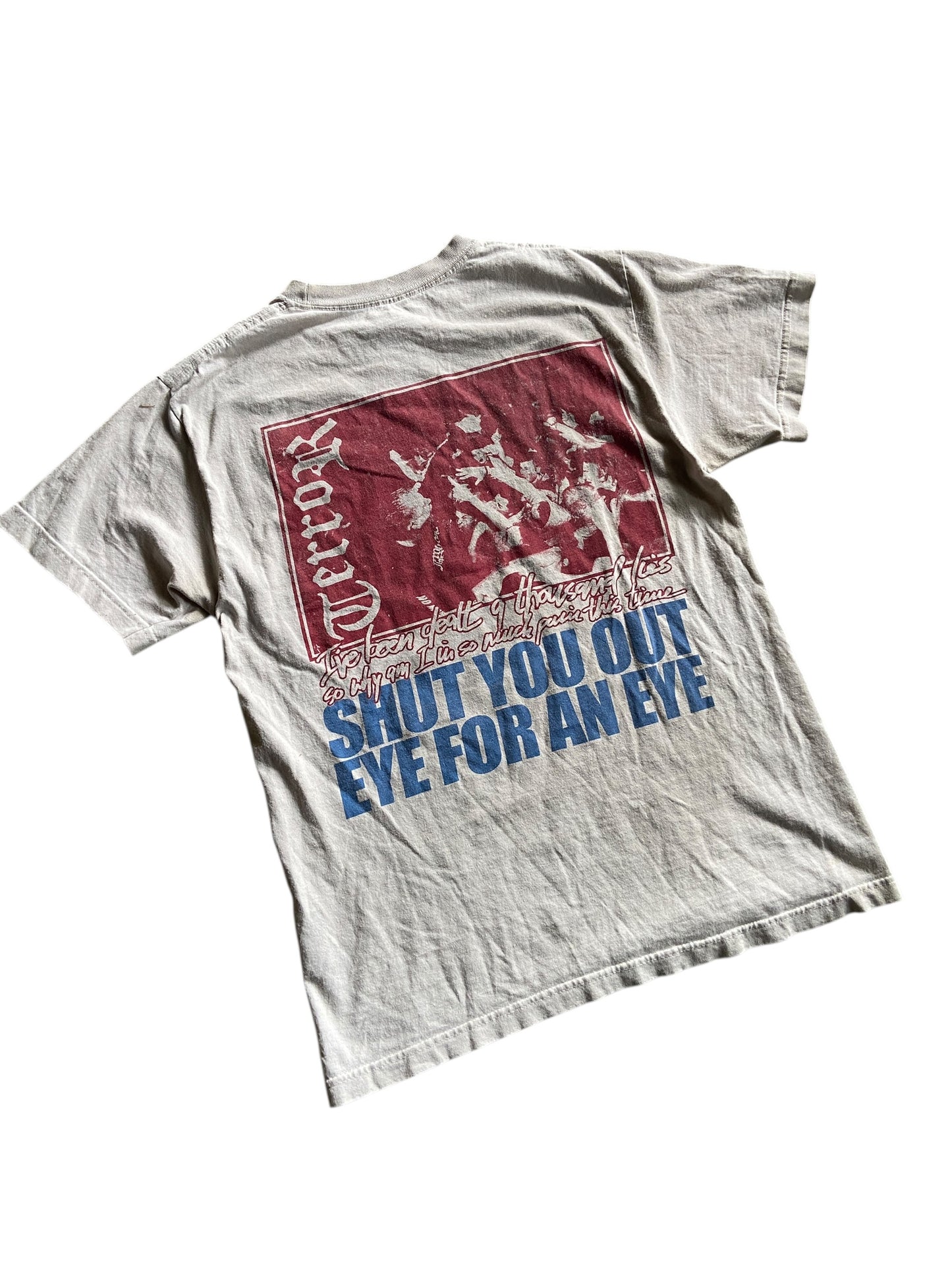Terror Shut You Out Eye For An Eye Tee Sz M/L