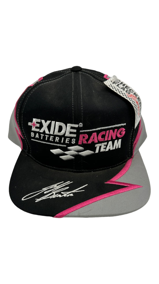 Jeff Burton Exide Batteries Racing Team Snapback Hat NWT Roush Racing #99