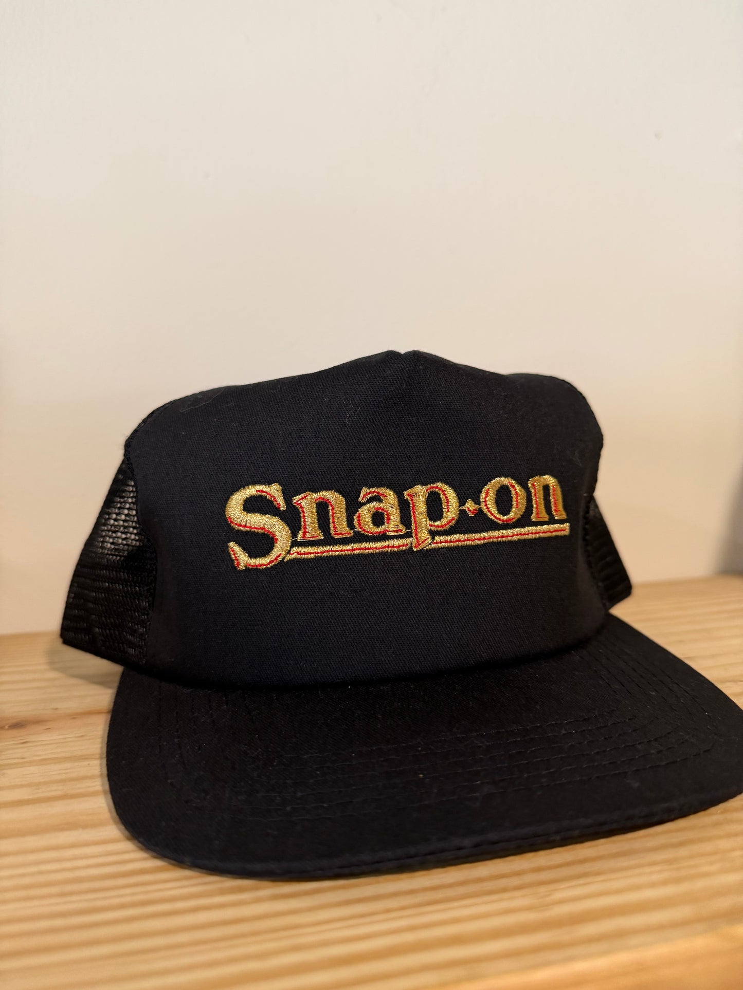 VTG Snap On Gold/Red Hat
