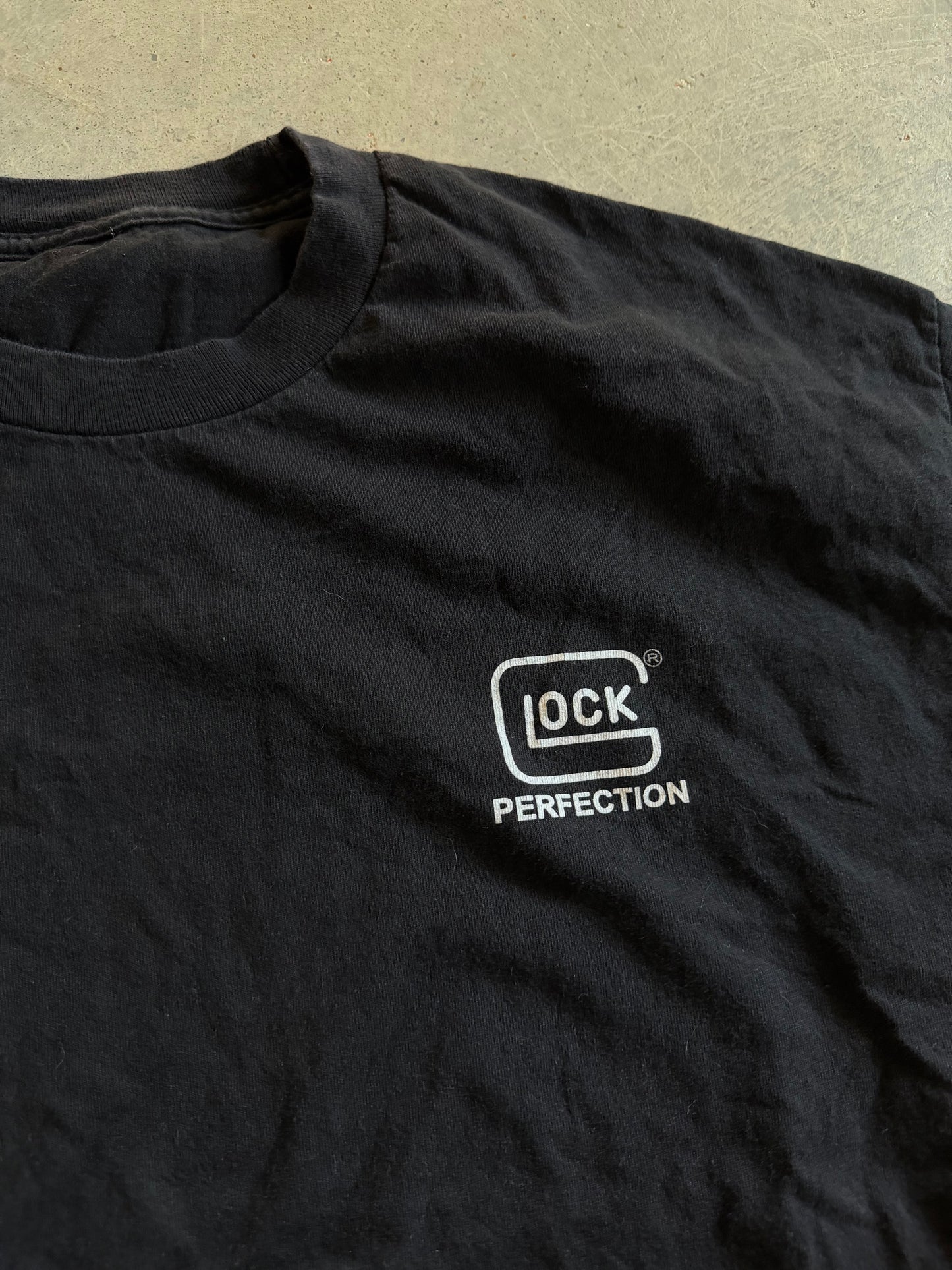 VTG Glock Perfection Blueprint Tee Sz XL