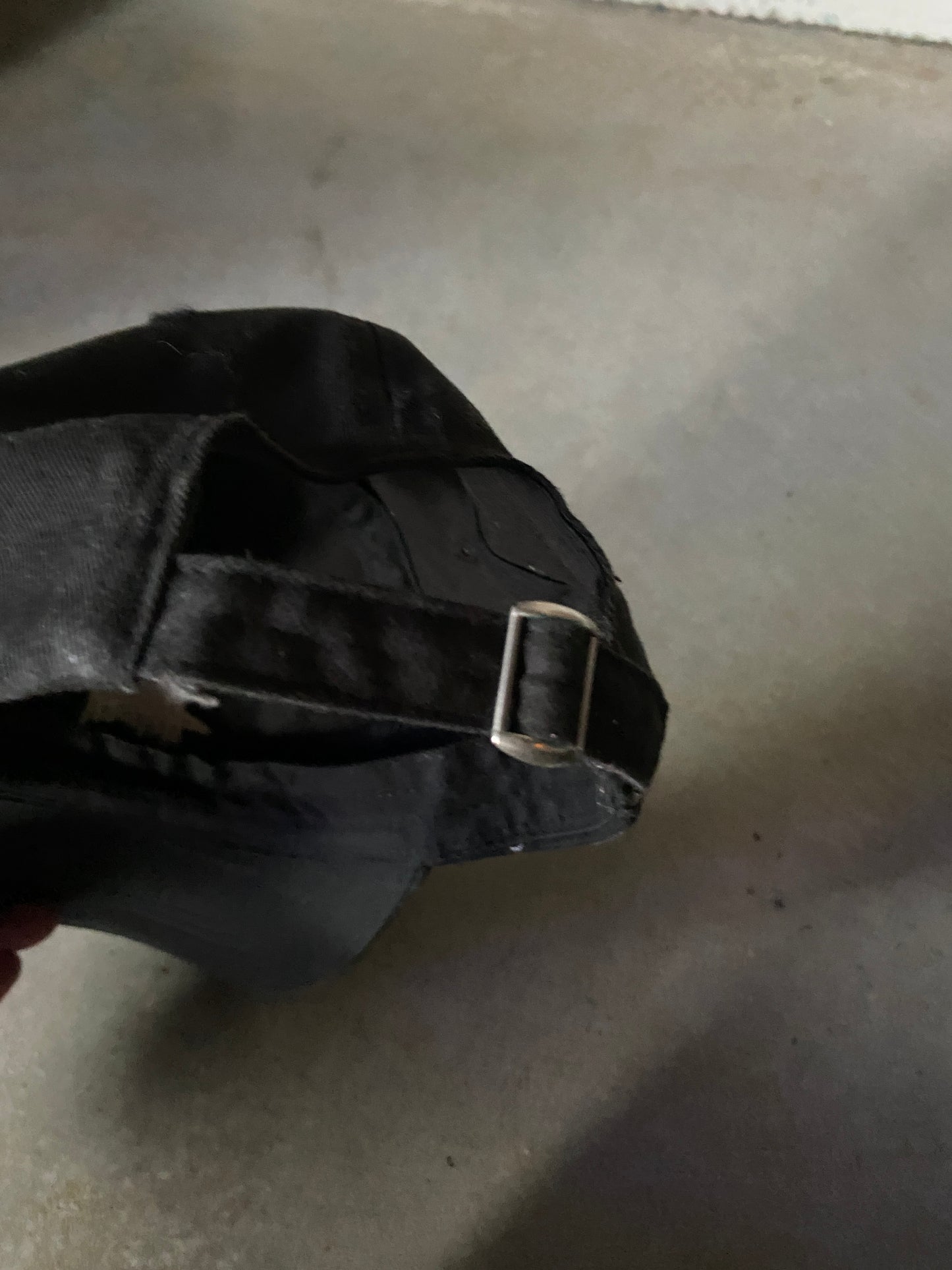 Stussy Script Black Logo Hat