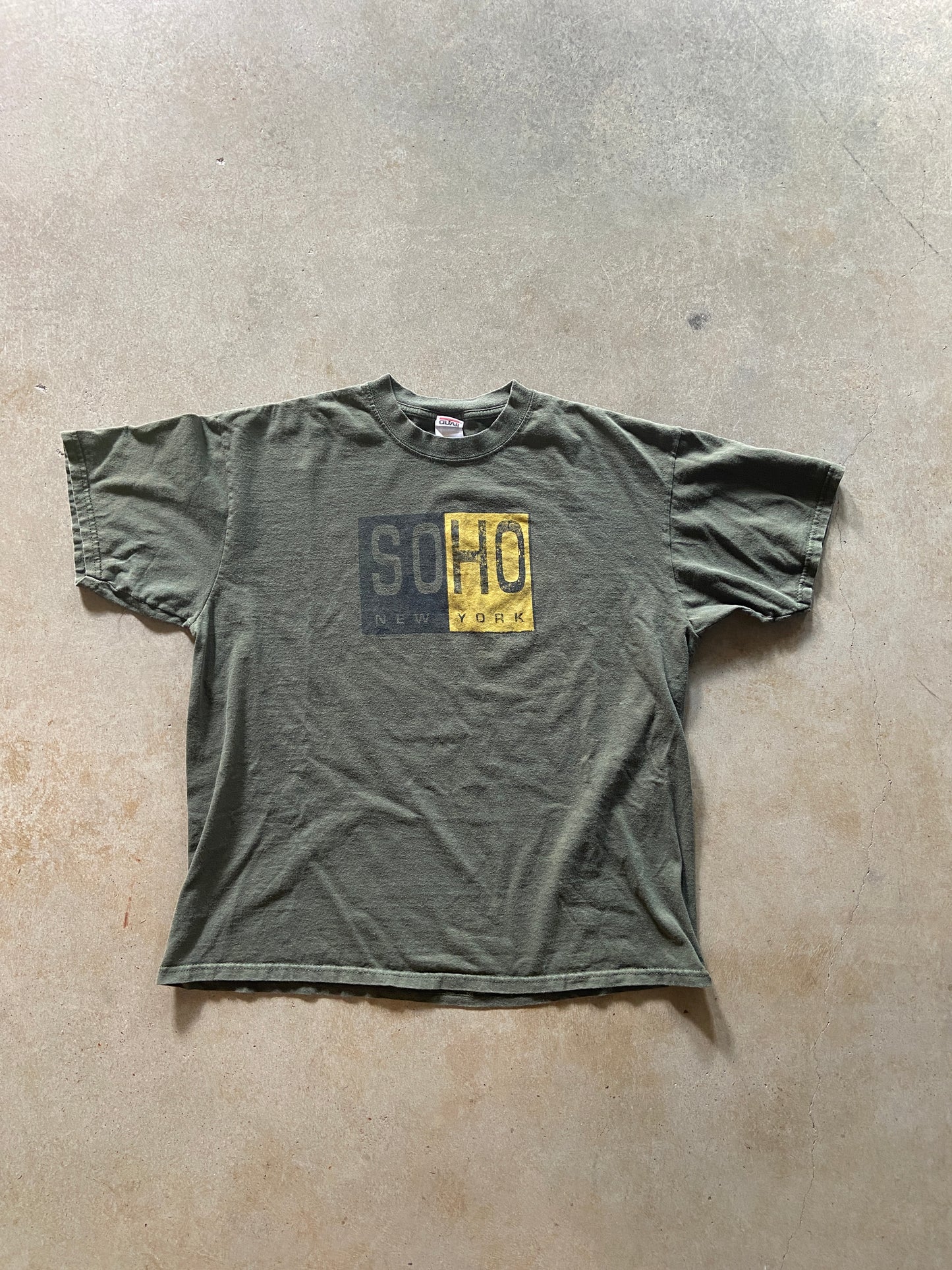 VTG Soho New York Street Wear Tee Sz XL