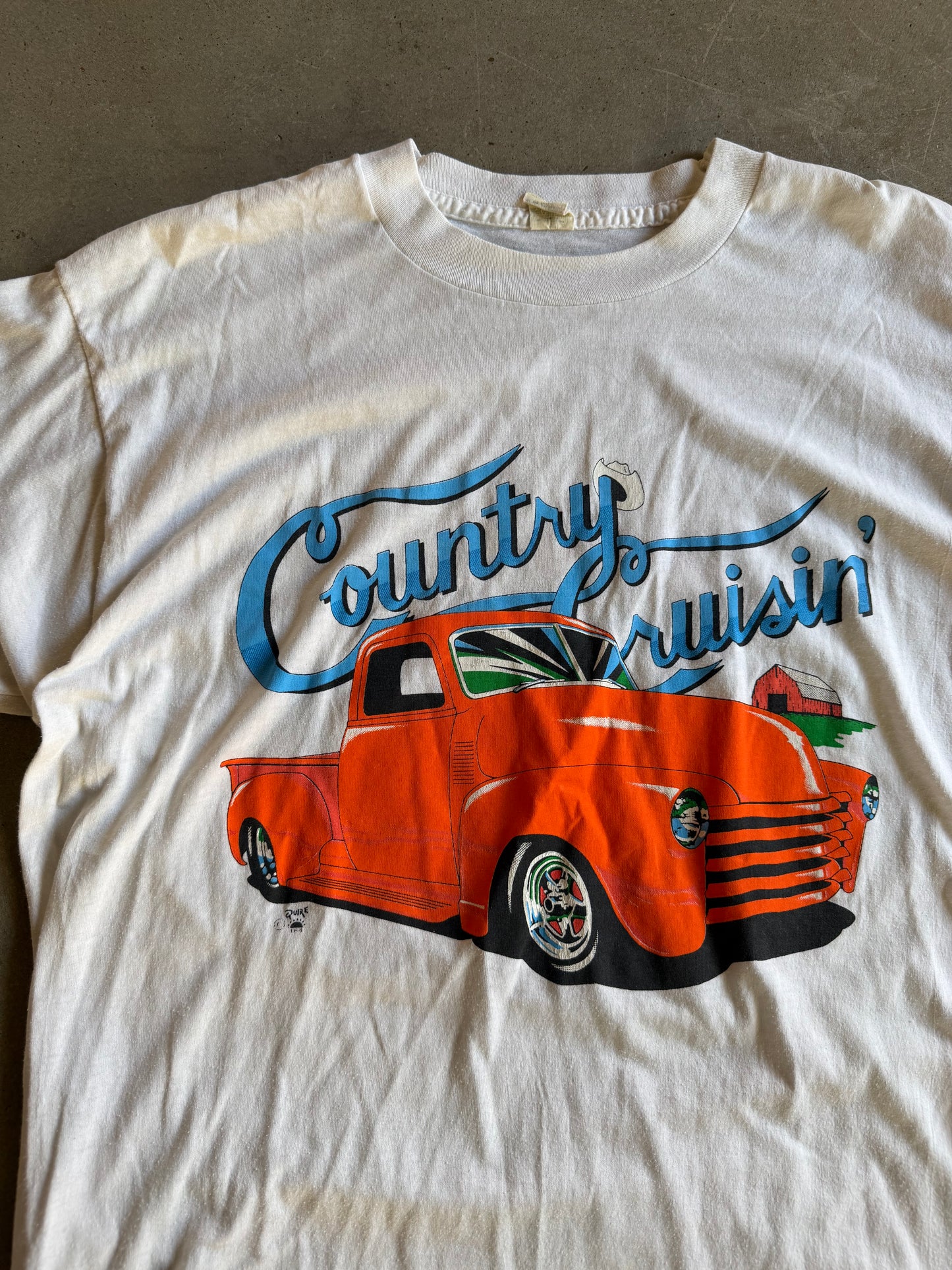 VTG Chevy Trucks Country Cruising Tee Sz L