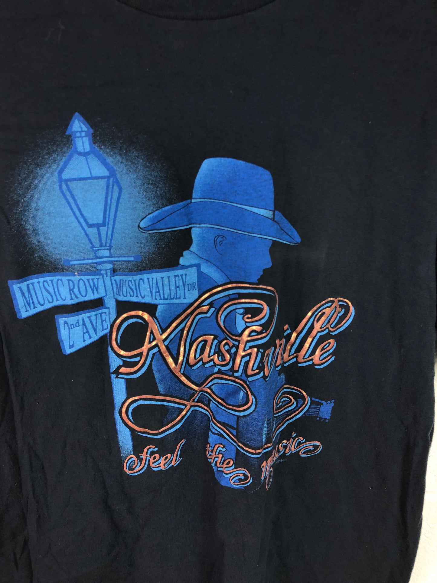 VTG Nashville "Feel The Music" Tee Sz L