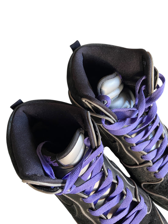 Preowned Nike SB Dunk High Purple Box Sz 12M/13.5W