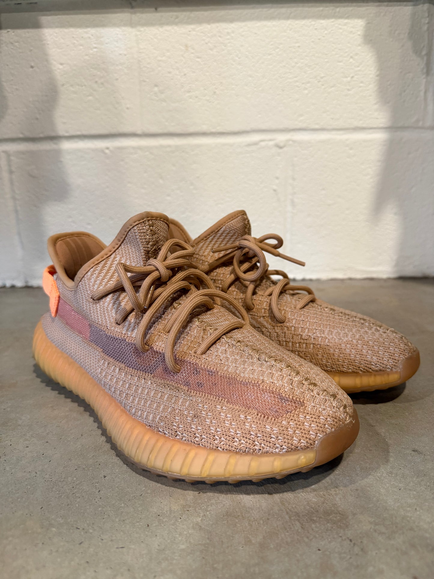 Preowned adidas Yeezy Boost 350 V2 Clay Sz 8M/9.5W