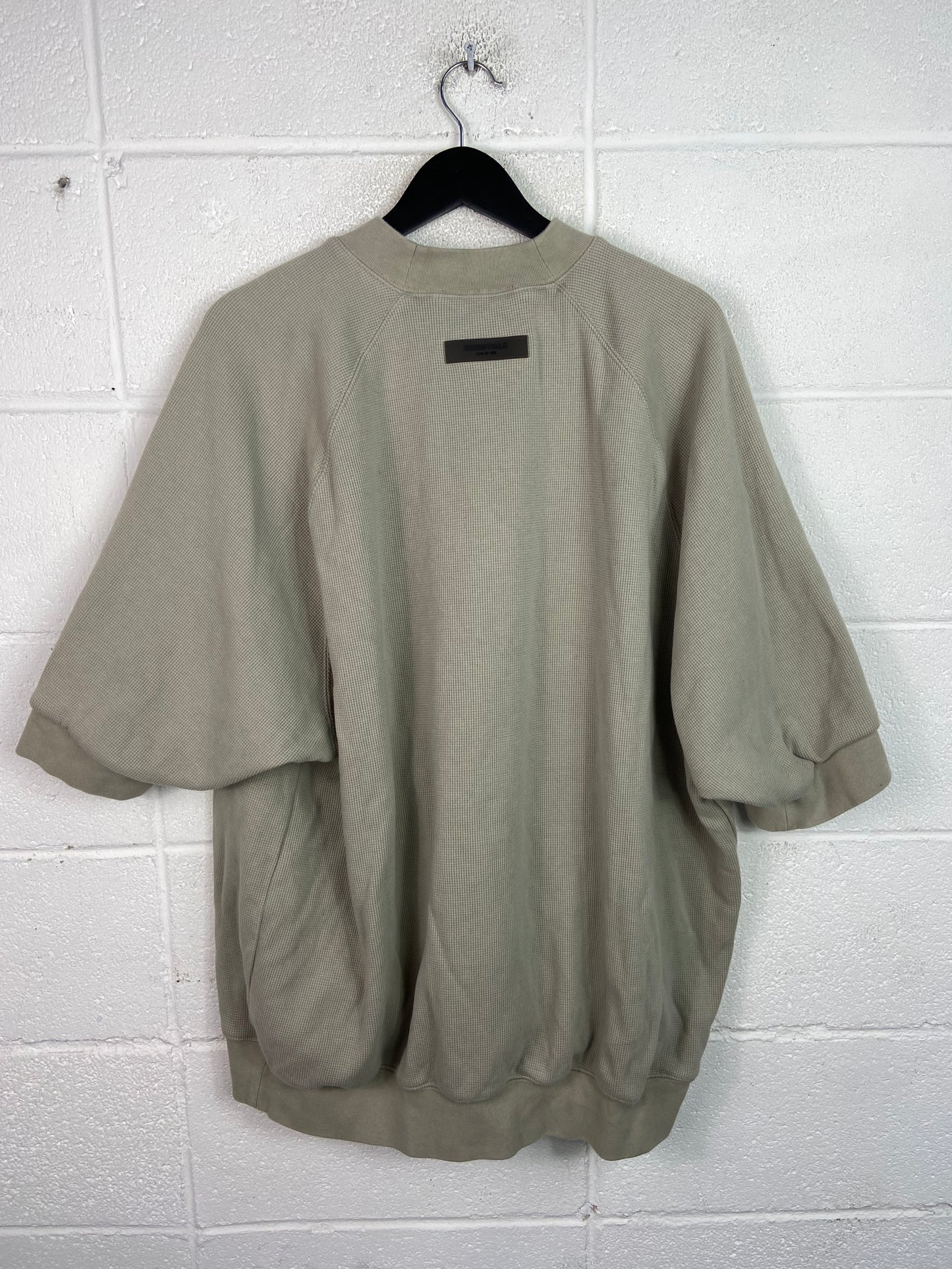 Fear of God Essentials S/S Waffle Sweatshirt Sz XL