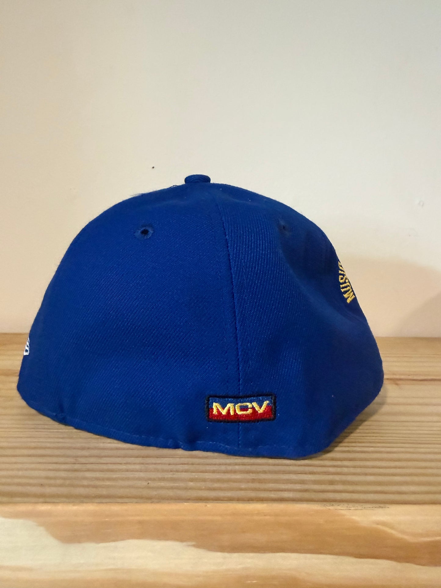 Music City Vintage Blue Fitted Hat Sz 7